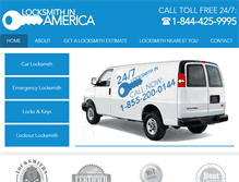 Tablet Screenshot of locksmith-in.com